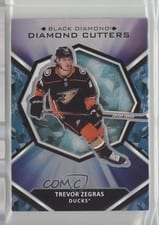 2021-22 Upper Deck Black Diamond Diamond Cutters Trevor Zegras #DC-TZ card