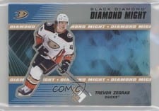 2021-22 Upper Deck Black Diamond Diamond Might Trevor Zegras #DM-TZ