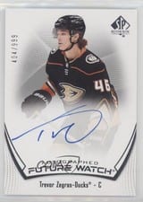 2021 SP Authentic Trevor Zegras #104 card