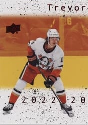 2022-23 Upper Deck 1997 Collectors Choice Commemorative Trevor Zegras #CM-TZ1 card