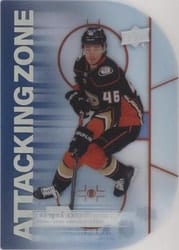 2022-23 Upper Deck Attacking Zone Trevor Zegras #AZ-1 card