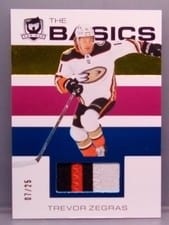 2023-24 Upper Deck The Cup The Basics Patch Trevor Zegras #B-TZ card