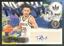 2024-25 Panini Court Kings Fresh Paint Autographs Trey Alexander #FP-ALX card