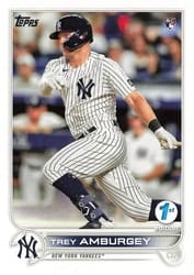 2022 Topps 1st Edition Base Set Trey Amburgey #263 card