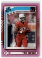 2024 Clearly Donruss Base Set Trey Benson #74 card