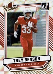 2024 Donruss The Rookies Trey Benson #TR-4 card
