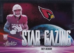 2024 Panini Absolute Star Gazing Trey Benson #SG-TBN card