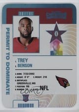 2024 Panini Contenders Permit to Dominate Trey Benson #33 card