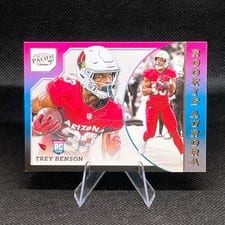 2024 Panini Encore Pacific Rookie Aurora Trey Benson #13 card