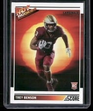 2024 Score Hot Rookies Trey Benson #14 card