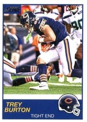 2019 Score Base Set Trey Burton #212 card