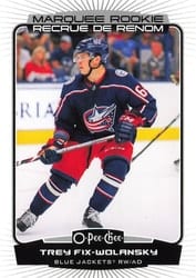 2022-23 O-Pee-Chee Base Set Trey Fix-Wolansky #551 card