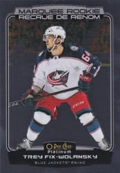 2022-23 O-Pee-Chee Platinum Base Set Trey Fix-Wolansky #222 card