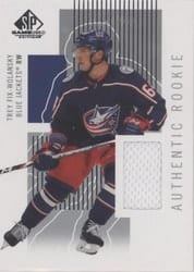 2022-23 SP Game Used Retro Renovations Rookies Jersey Trey Fix-Wolansky #RR-TF card