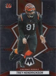 2022 Panini Mosaic Base Set Trey Hendrickson #44 card