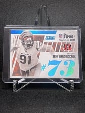 2022 Score Top 100 Trey Hendrickson #T73 card