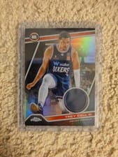 2023-24 Topps Chrome NBL NBL Relic Refractor Trey Kell III #NRR-2 card