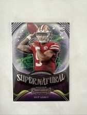 2021 Panini Contenders Supernatural trey lance #SN-TLA card