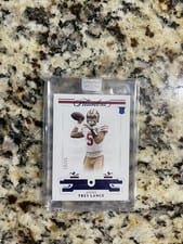 2021 Panini Flawless Base Set Trey Lance #103 card