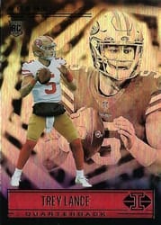 2021 Panini Illusions Base Set Trey Lance #61 card