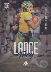2021 Panini Luminance Base Set Trey Lance #144 card
