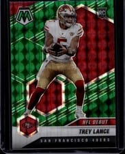 2021 Panini Mosaic Trey Lance #244 card