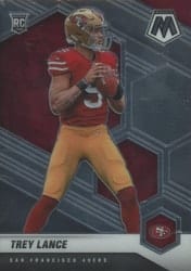 2021 Panini Mosaic Base Set Trey Lance #303 card