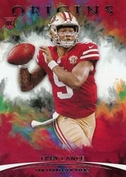 2021 Panini Origins Base Set Trey Lance #104 card