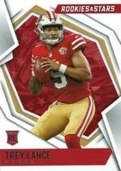 2021 Panini Rookies & Stars Base Set Trey Lance #103 card