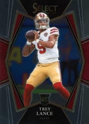 2021 Panini Select Base Set Trey Lance #145 card