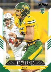 2021 Score Base Set Trey Lance #303 card