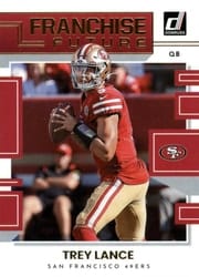 2022 Donruss Franchise Future Trey Lance #FF-TL card