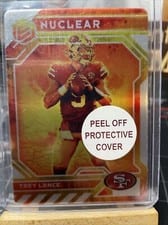 2022 Panini Elements Nuclear Trey Lance #NUC-15 card