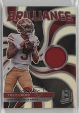 2022 Panini Spectra Brilliance Trey Lance #BRL-TLA card