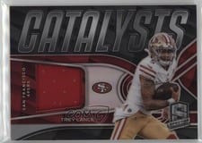 2022 Panini Spectra Catalysts Trey Lance #CAT-TLA card