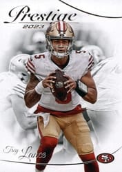 2023 Panini Prestige Base Set Trey Lance #263 card
