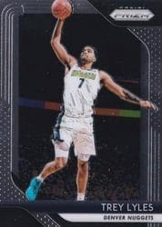2018-19 Panini Prizm Base Set Trey Lyles #112 card