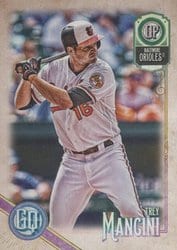 2018 Topps Gypsy Queen Base Set Trey Mancini #291 card