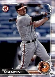 2019 Bowman Base Set Trey Mancini #17 card