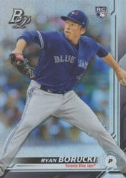2019 Bowman Platinum Base Set Trey Mancini #17 card