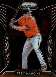 2019 Panini Prizm Base Set Trey Mancini #60 card
