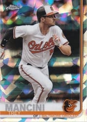 2019 Topps Chrome Sapphire Edition Base Set Trey Mancini #240 card