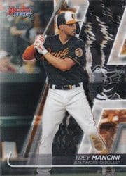 2020 Bowman's Best Base Set Trey Mancini #58 card