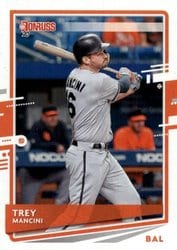 2020 Donruss Base Set Trey Mancini #177 card