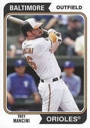 2020 Topps Archives Base Set Trey Mancini #174 card