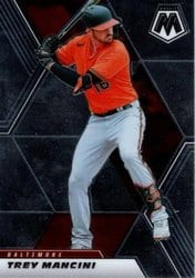 2021 Panini Mosaic Base Set Trey Mancini #2 card