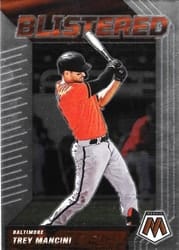 2022 Panini Mosaic Blistered Trey Mancini #BL-7 card