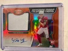 2022 Panini Certified Freshman Fabric Mirror Signatures Trey McBride #239 card