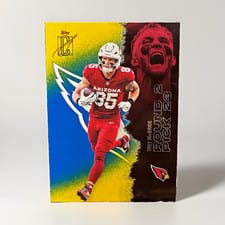 2022 Panini Chronicles Gridiron Kings Signatures Trey McBride #GK-28 card