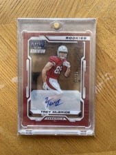 2022 Panini Chronicles Playoff Momentum Rookies Autographs Trey McBride #PMR-34 card
